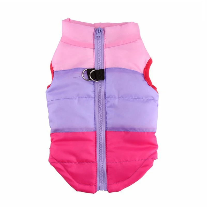HULIANFU Warm Dog Clothes For Small Dog Windproof Winter Pet Dog Coat Jacket Padded Clothes Puppy Outfit Vest Yorkie Chihuahua Clothes - Deanwangkt