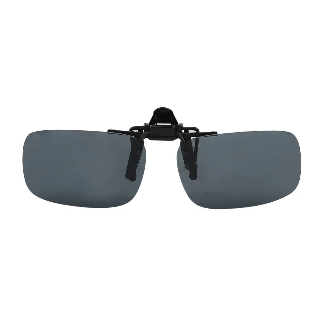 HULIANFU Unisex Clip Polarized Sunglasses Driving Night Vision Clip-on Flip-up Lens Sunglasses Cool Eyewear Clip On Lens Anti-UV 400 - Deanwangkt