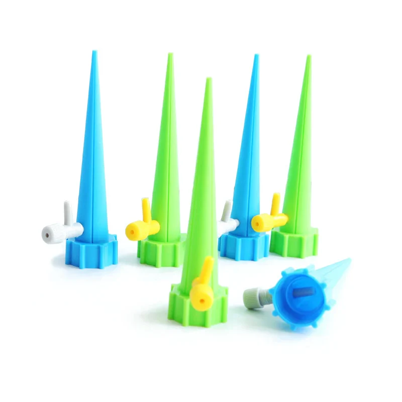 HULIANFU New 12PCS Drip Irrigation System Automatic Watering Spike for Plants Garden Watering System Irrigation System Greenhouse - Deanwangkt