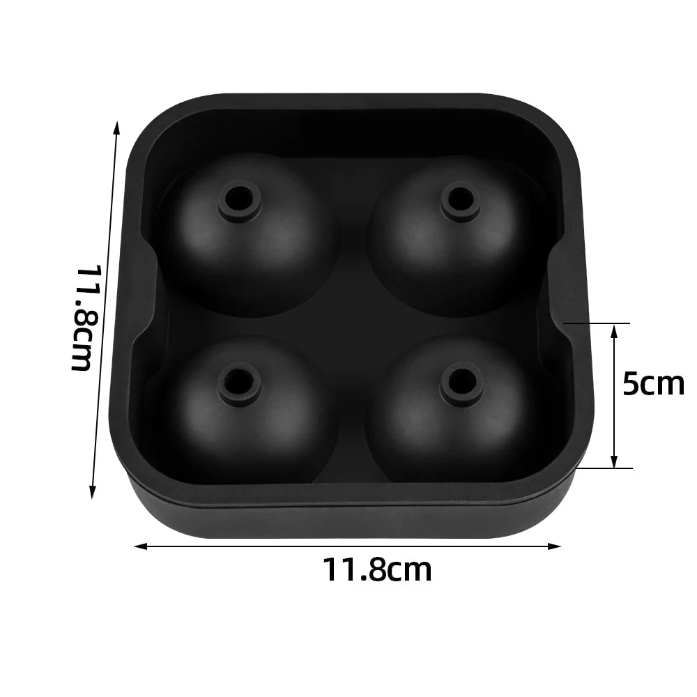 HULIANFU SILIKOLOVE Square Skull Ice Cube Maker Ice Ball Mold Silicone Ice Cube Trays for For Party Bar Summer Whisky Drinks - Deanwangkt