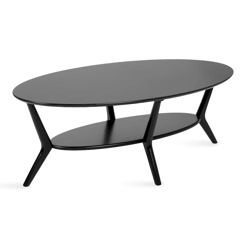 Kate and Laurel Nylah Oval Coffee Table