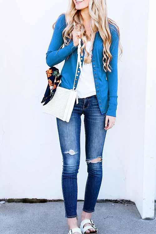 hulianfu hulianfu Long Sleeves Buttons Design Cardigan(7 Colors) - Deanwangkt