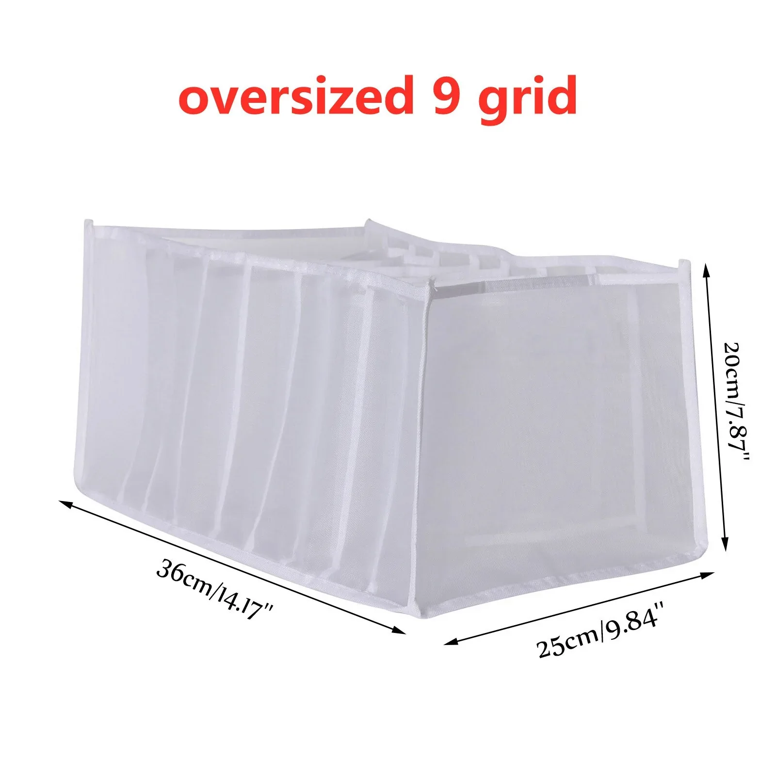 HULIANFU New Underwear Clothes Storage Box Foldable Drawer Organizers Socks Shorts Closet Wardrobe Separation Compartment Box Washable - Deanwangkt