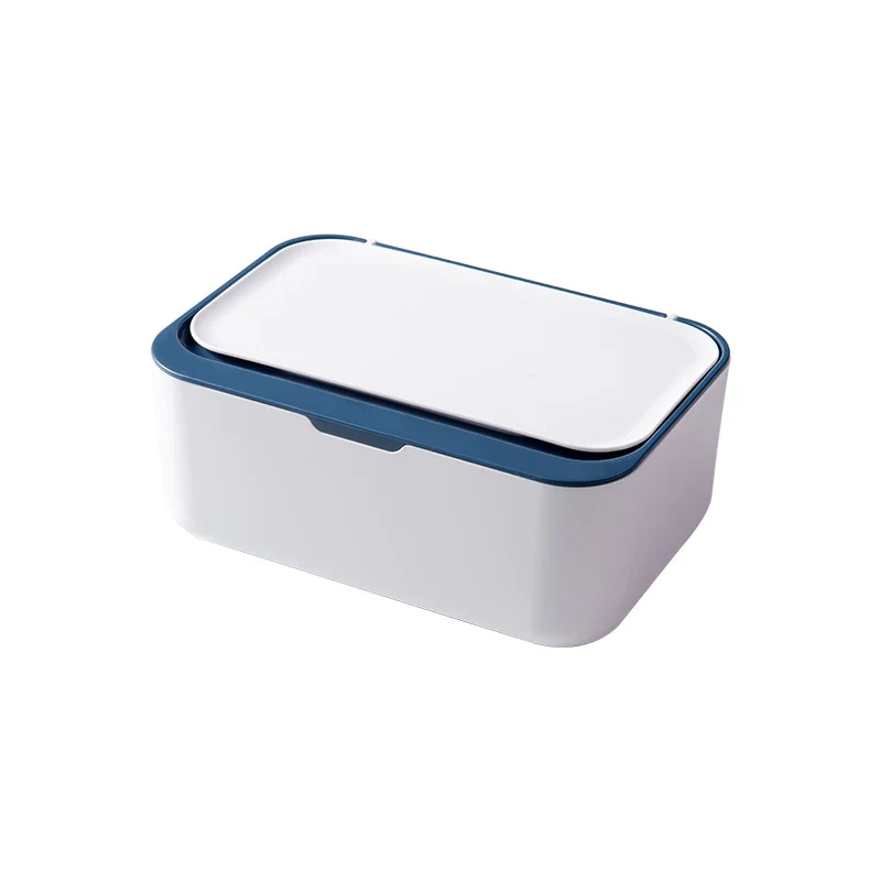 HULIANFU New   Plastic Tissue Box With Lid Wet Tissue Holder Baby Wipes Paper Storage Box Paper Towel Dispenser Home Napkin Organizer - Deanwangkt
