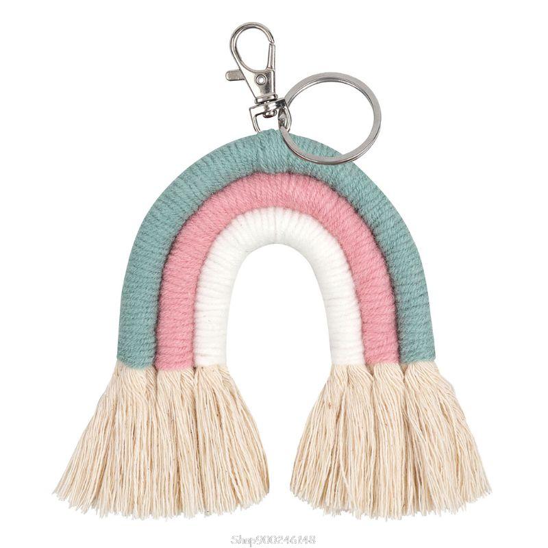 HULIANFU Nordic Cotton Rope Wooden Bead Garland with Tassel Wall Hanging Nursery Props Ornament Kids Baby Room Decor S24 20 Dropship - Deanwangkt