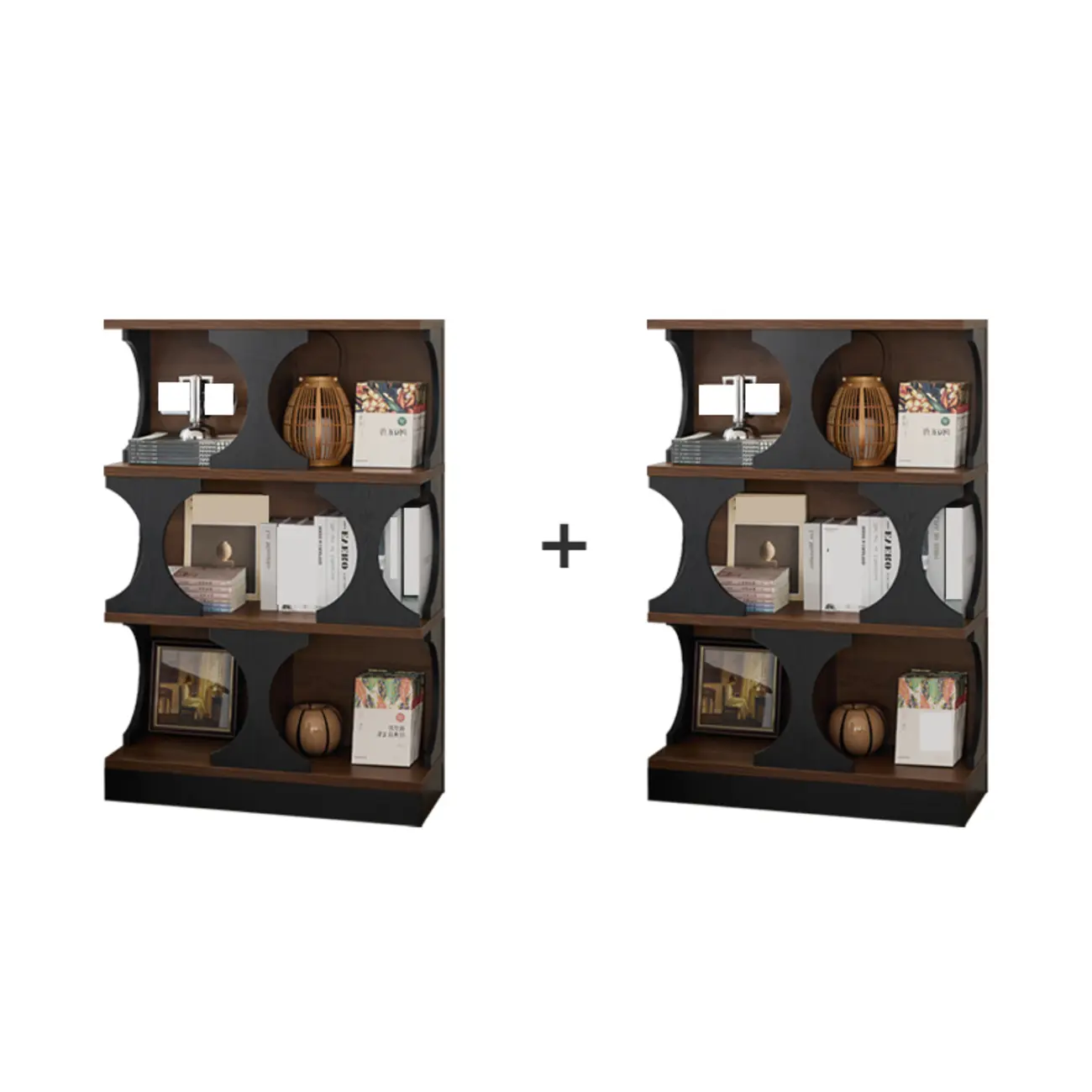 Wooden Cubitac Modern Display Cabinet with Shelves
