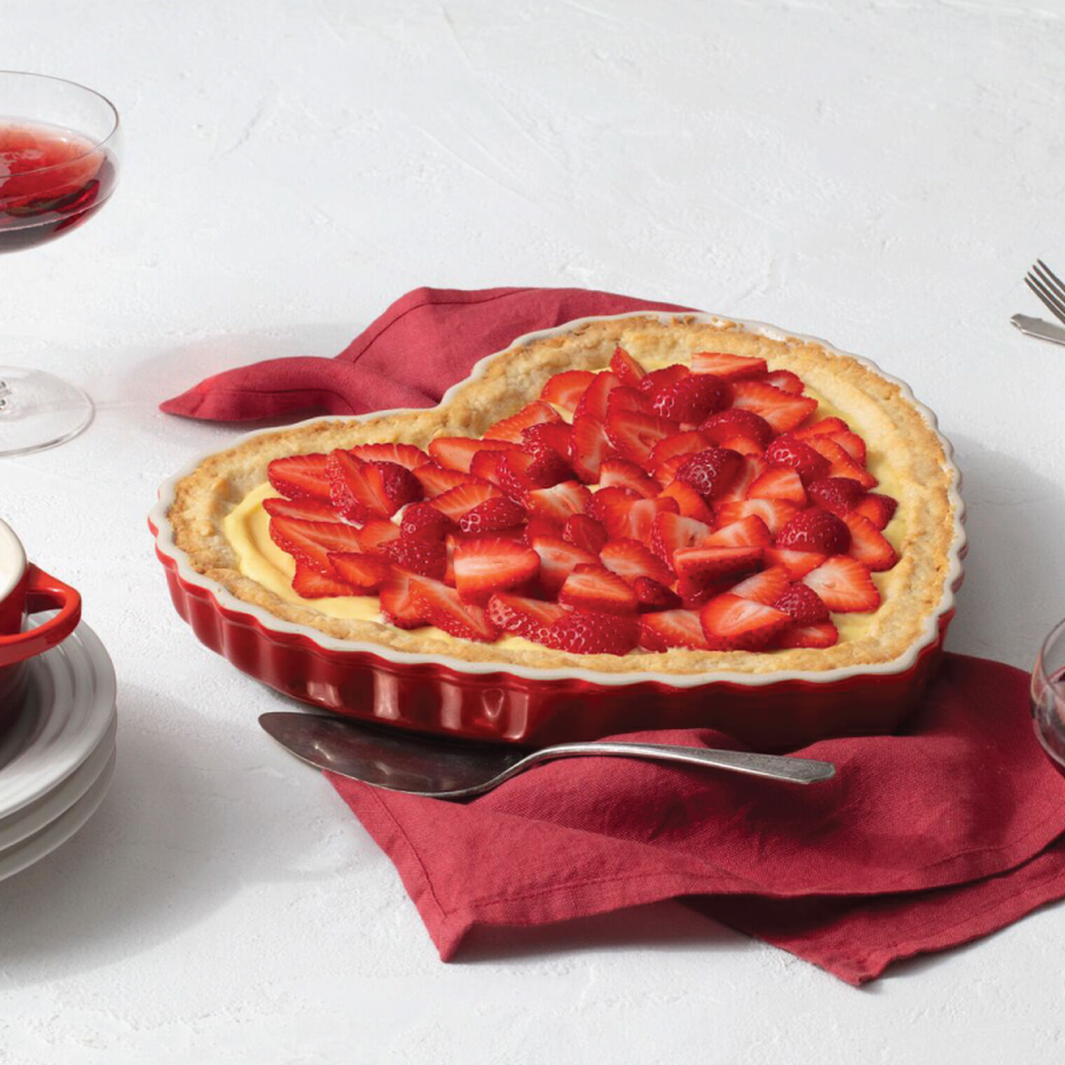 Heart Tart Dish