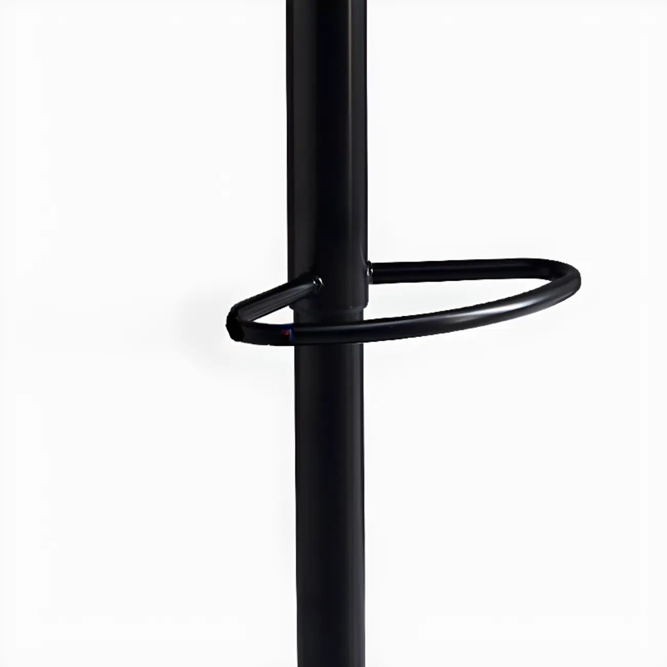 Modern Green Saddle Fax Leather Adjustable Swivel Bar Stools