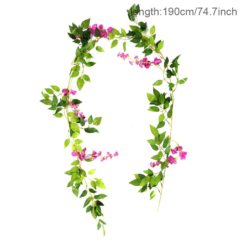 HULIANFU Wedding Decoration 10-40cm Rattan Wreath Metal Hoop Wreath Decor Floral Hoop Christmas Decor for Home Hanging Artificial Flower - Deanwangkt