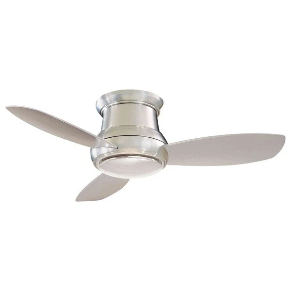 Minka Aire Concept II Brushed Nickel 3 Blade 44 Inch LED Ceiling Fan