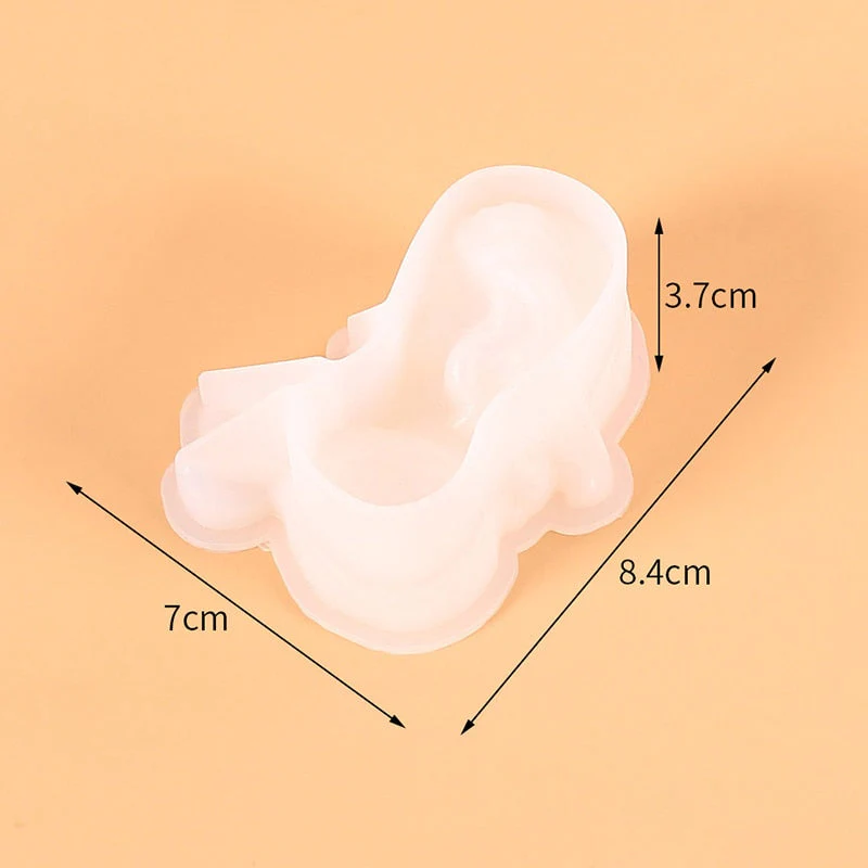 HULIANFU Sleeping Mermaid Silicone Molds Chocolate Fondant Mould Handmade Soap Mold Mermaid Cake Topper DIY Angel Craft Art Candle Mould - Deanwangkt