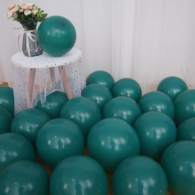 HULIANFU Latex Balloons 10 inch Large Helium Party Balloons for Wedding Birthday Party Supplies Ceremony Decorations 30/50/100 pcs - Deanwangkt