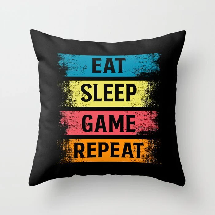 HULIANFU Super Hot Game Fans Video Gamepads Cushion Cases Retro Games Decorative Pillows Case Livingroom Sofa Couch Bed Car Throw Pillows - Deanwangkt