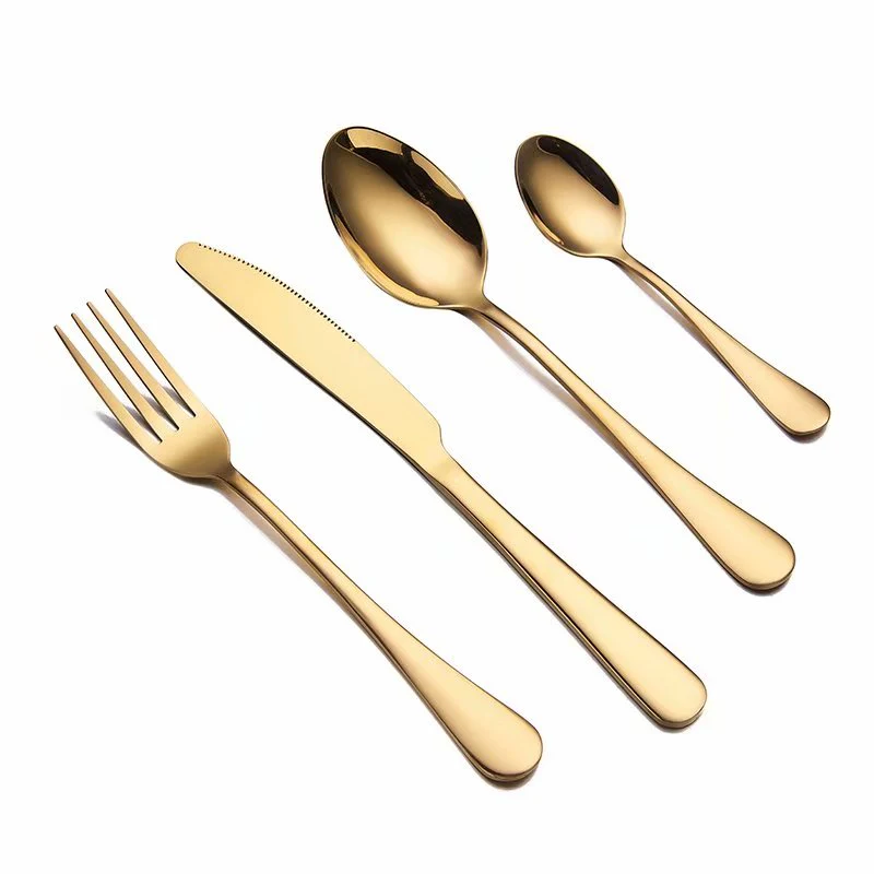 HULIANFU Spklifey Black Dinnerware Set Cutlery Stainless Steel Black Cutlery Set Rainbow Dinner Tableware Wedding Silverware Set - Deanwangkt