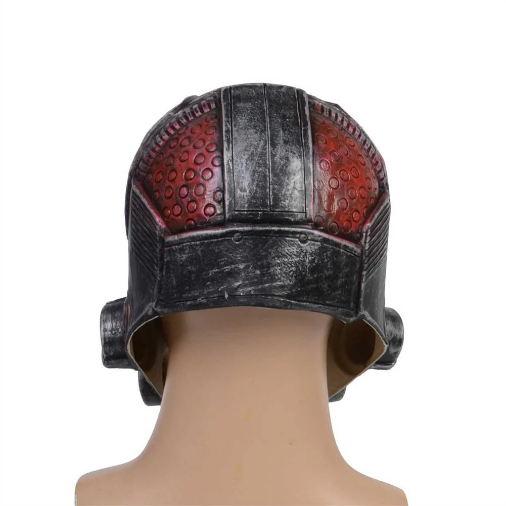 HULIANFU Punk Masque Helmet Halloween Cosplay Natural Latex Full Head Mask Steampunk Robot Masque Headgear Halloween Costume Props - Deanwangkt