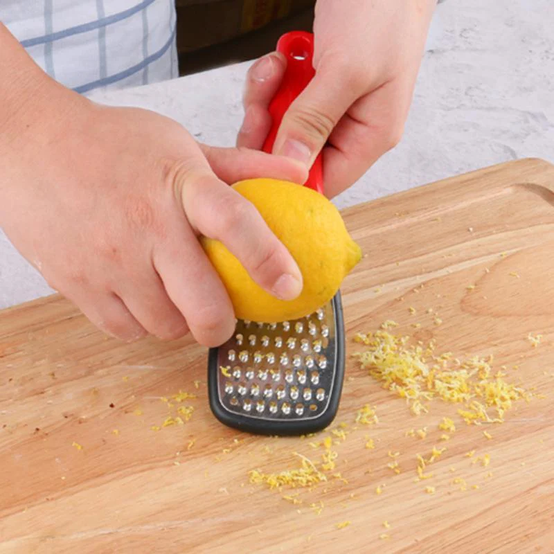 HULIANFU Practical Cheese Grater Home Stainless Steel Rotary Slicer Durable Hand-Cranked Vegetables Long Handle Multifunctional Chocolate - Deanwangkt