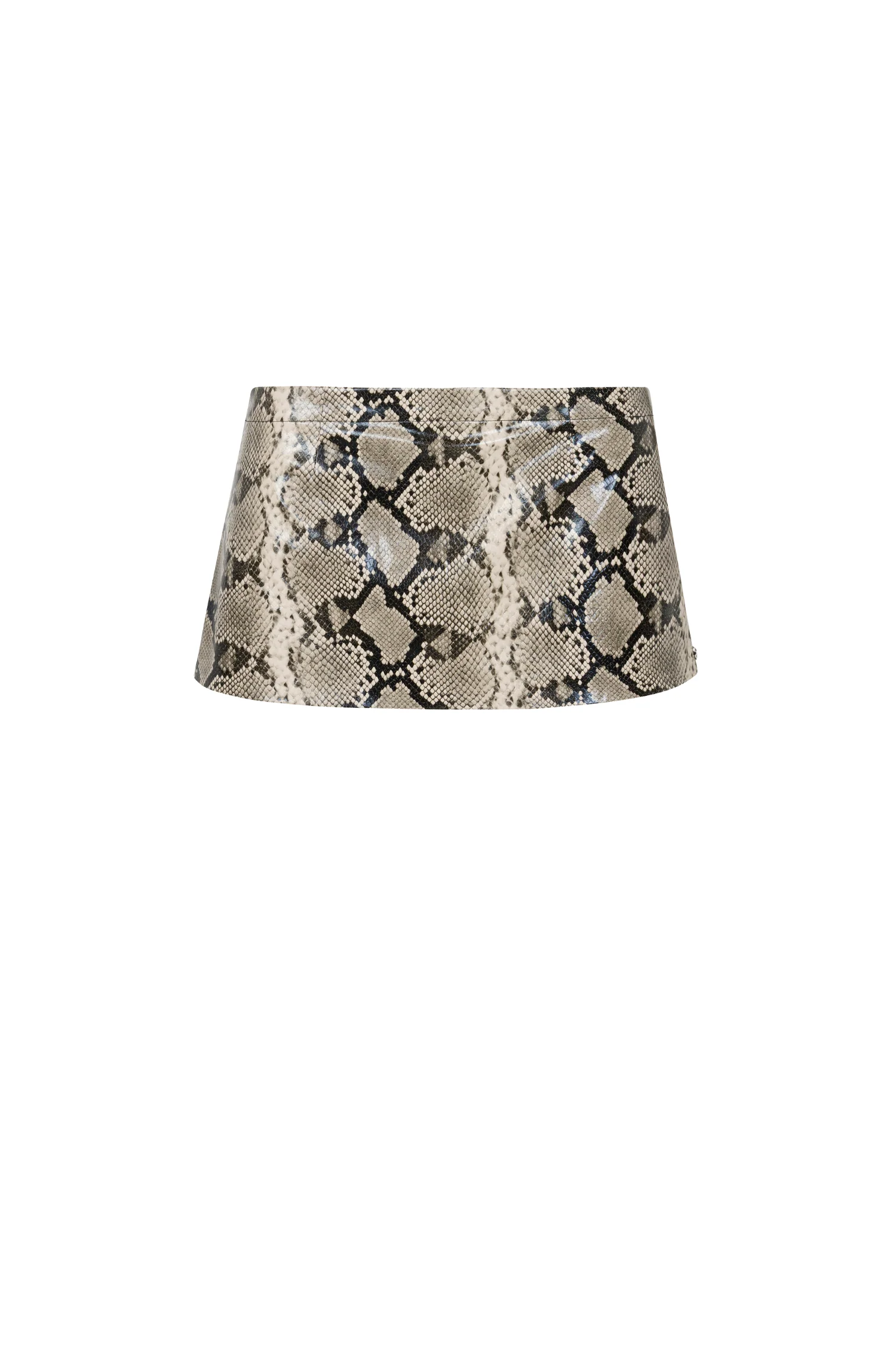 KIRA SKIRT - VEGAN PYTHON