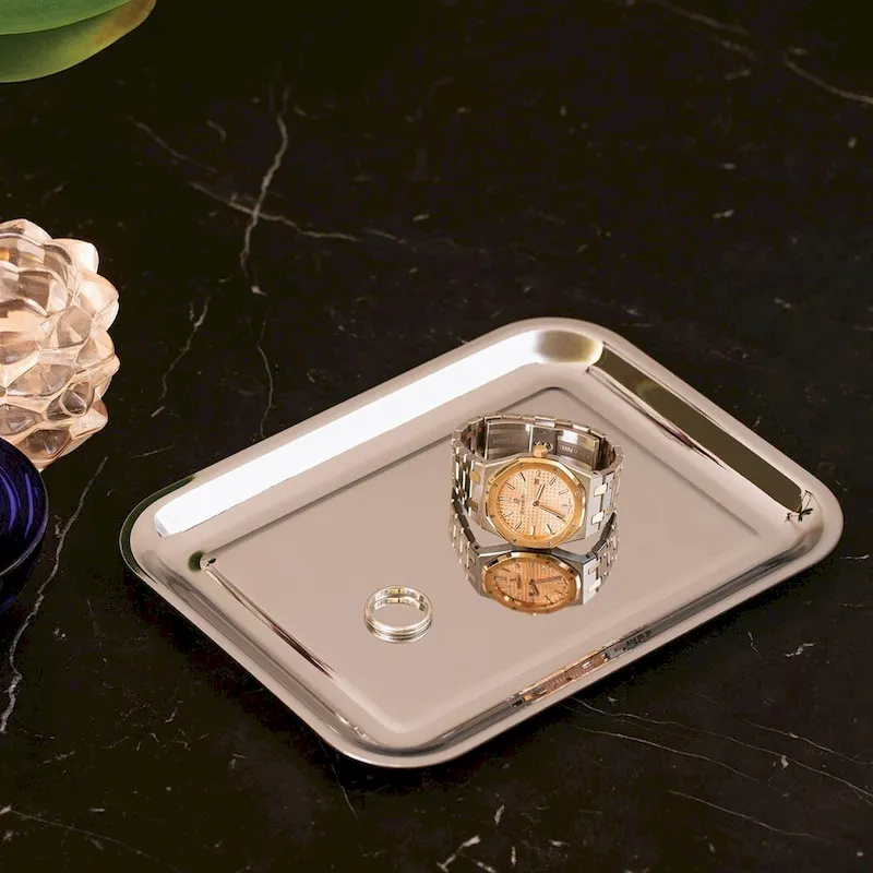 Curata Silver-Plated Valet Tray