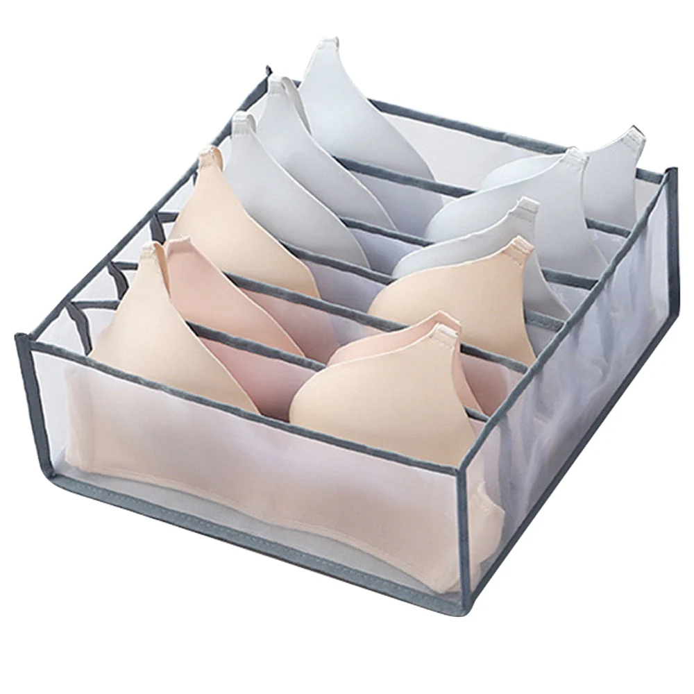 HULIANFU Underwear Bra Organizer Storage Box Drawer Closet Organizers Divider Boxes For Underwear Scarves Socks Bra - Deanwangkt