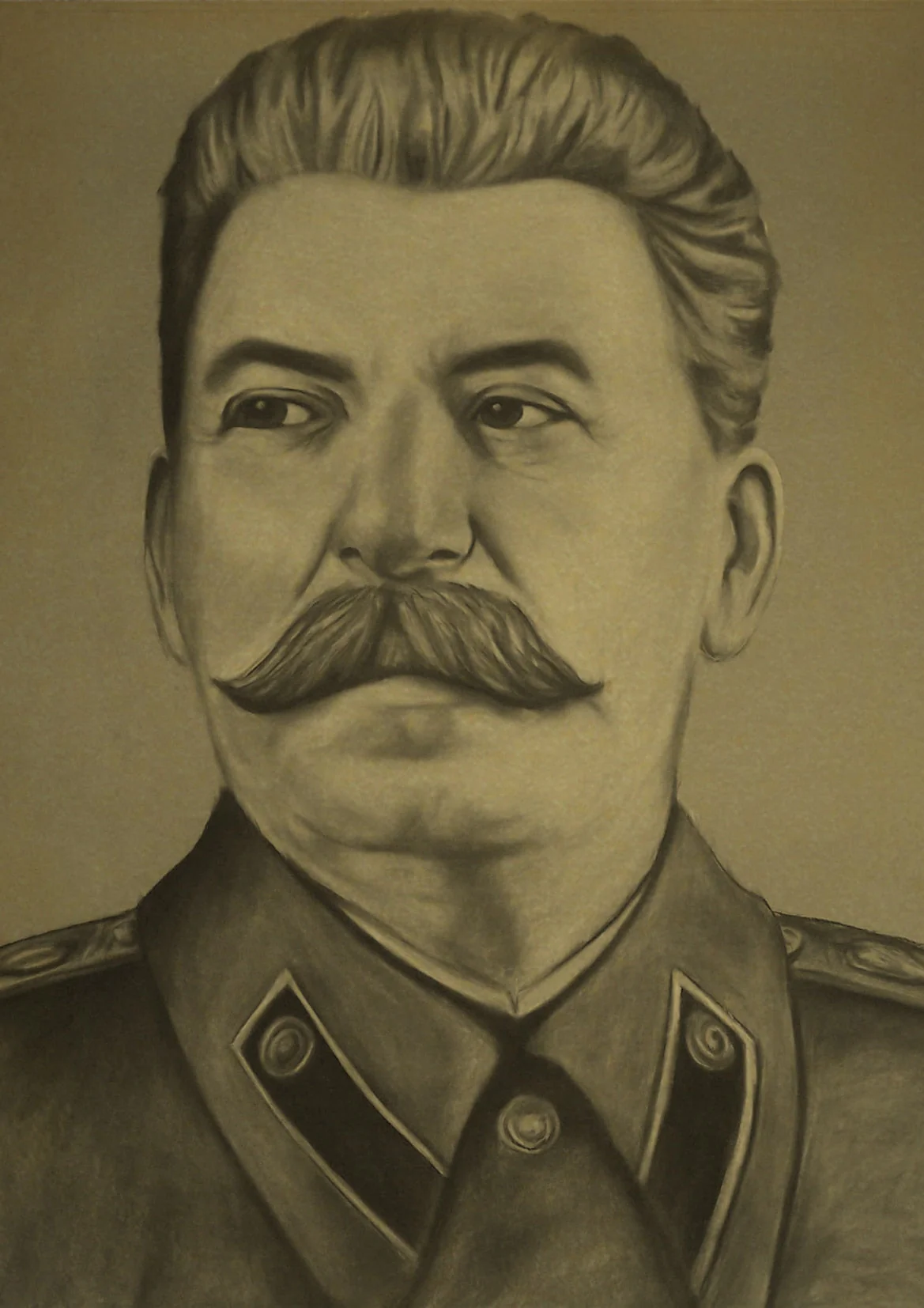 HULIANFU Soviet USSR CCCP Posters Celebrity Stalin Retro Kraft Paper Sticker Vintage Room Home Bar Cafe Decor Aesthetic Art Wall Painting - Deanwangkt