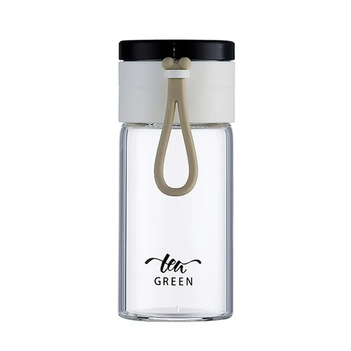 HULIANFU Portable and Simple Office Cup Juice Cup Cold Drink Glass Travel Wine Glass Double Wall Wine Glass Creative Caneca Home Eg50bl - Deanwangkt
