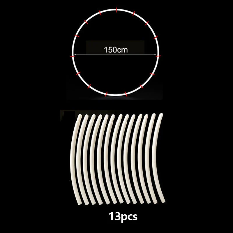 HULIANFU Round Wedding Arch Balloon Stand Holder Bow Of Birthday Party Decor Baby Shower Balloon Arch Circle Stand Background Decoration - Deanwangkt