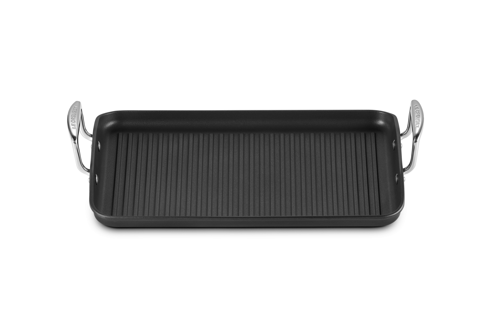 Toughened Non-Stick Ribbed Rectangular Grill