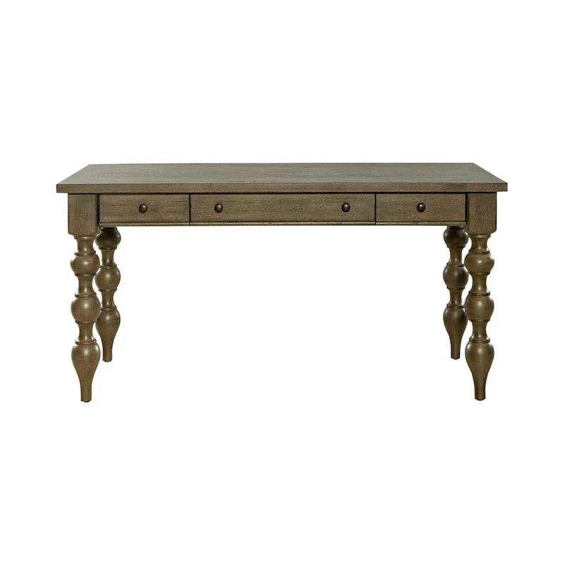 Dusty Taupe Writing Desk
