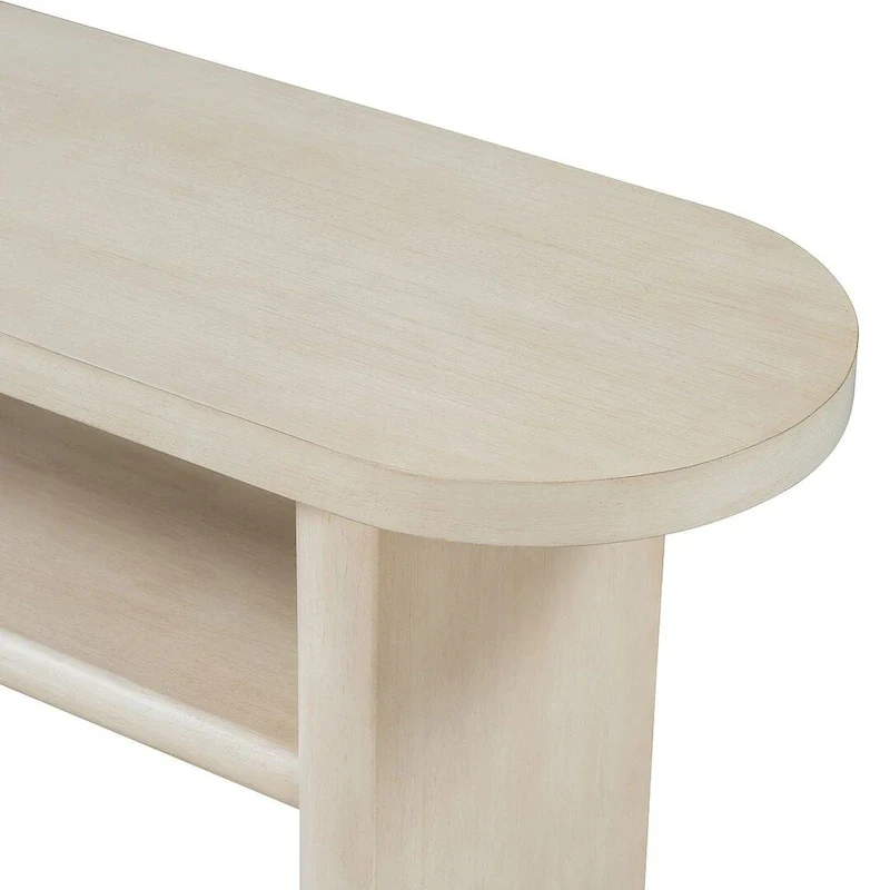 47.80 Modern Wooden Console Table with Shelf