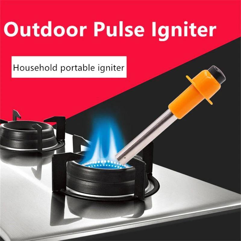 HULIANFU Pulse Ignition Kitchen Outdoor Stove Piezoelectric Igniter Portable Camping Portable Ignition Device Gas Stove Accessories - Deanwangkt