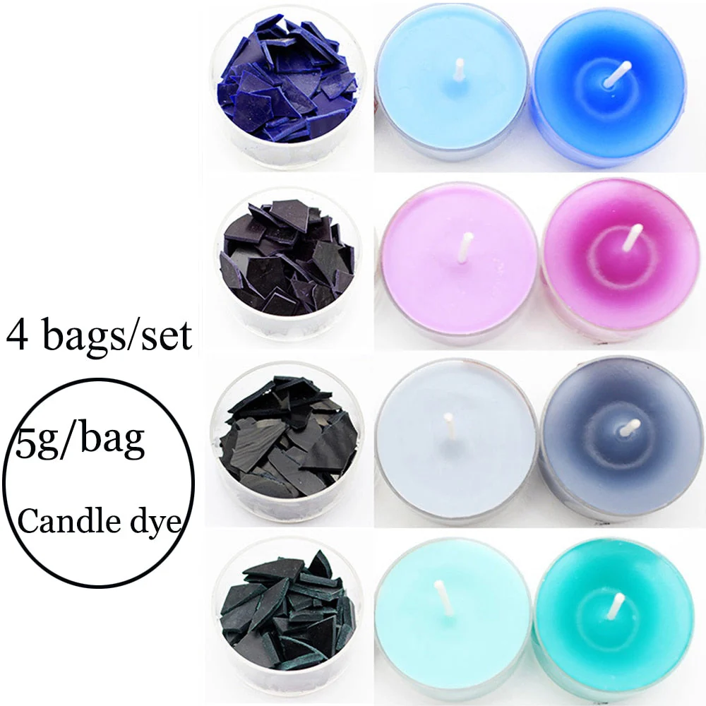 HULIANFU Scented Candle Mold DIY Wool shape Candle Silicone Casting Mold Handmade Candle Soap Making Wax Mold Handcraft Home Decoration - Deanwangkt
