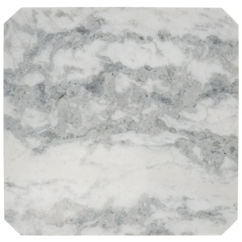 SAFAVIEH Couture Elseline Marble Top Square Coffee Table - 40 In. W x 40 In. D x 15 In. H - 40Wx40Dx15H