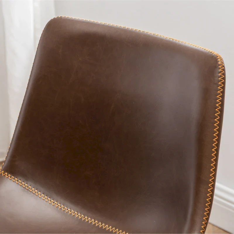 Roundhill Furniture Aryven Industrial 7-Piece Dining Set