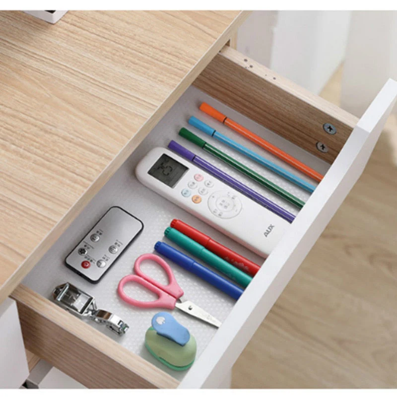 HULIANFU Waterproof Pad Shelf Drawer Liner Cabinet Non Slip Table Cover Mat Refrigerator Pad Tablecloth Moistureproof Kitchen Table Mat - Deanwangkt