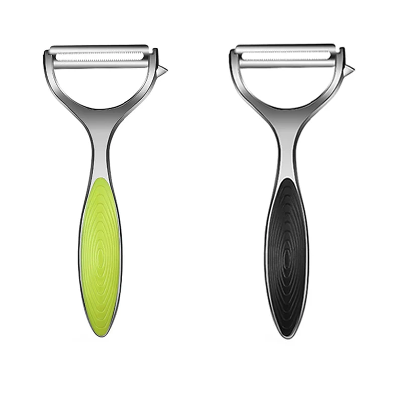 HULIANFU MHNTLOS Stainless Steel Multi-function Vegetable Peeler&ampJulienne Cutter Julienne Peeler Potato Carrot Grater Kitchen Tool - Deanwangkt
