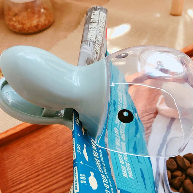 HULIANFU Pet Food Spoon for Cat Dog Bowls Multi-Function Bowl for Cats/Puppies/Small Dogs Scoop for Cat Food Dog Food Water Bowl Fountain - Deanwangkt