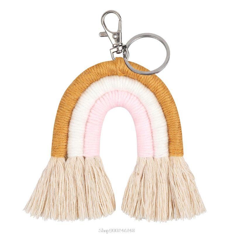 HULIANFU Nordic Cotton Rope Wooden Bead Garland with Tassel Wall Hanging Nursery Props Ornament Kids Baby Room Decor S24 20 Dropship - Deanwangkt