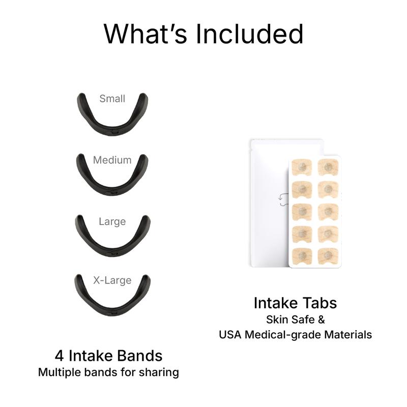 Intake Breathing Magnetic Nasal Strip Starter Kit and 15 Day Supply Extra Strength--80% discount!
