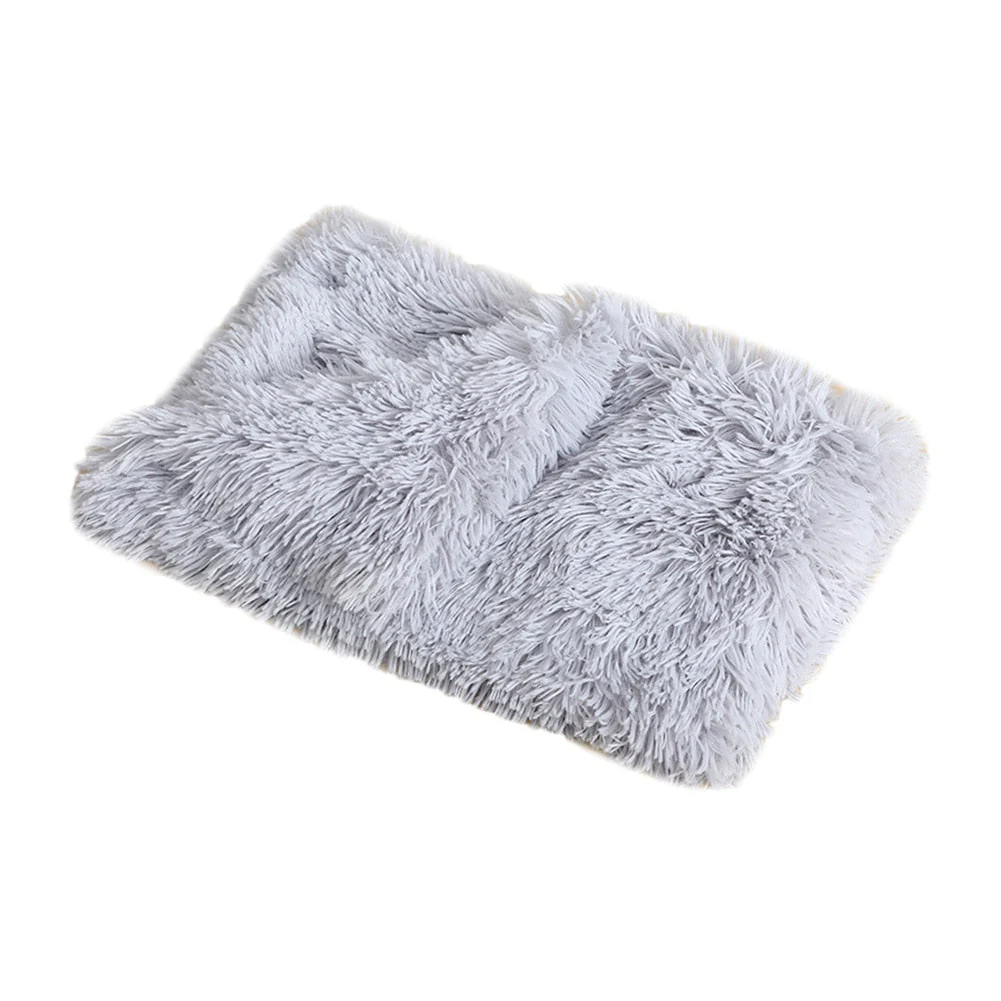 HULIANFU Soft Long Plush Pet Blanket Multi-Use Mat Sofa Cover Comfortable Warming Shag Blankets for Puppy Dog and Cats - Deanwangkt