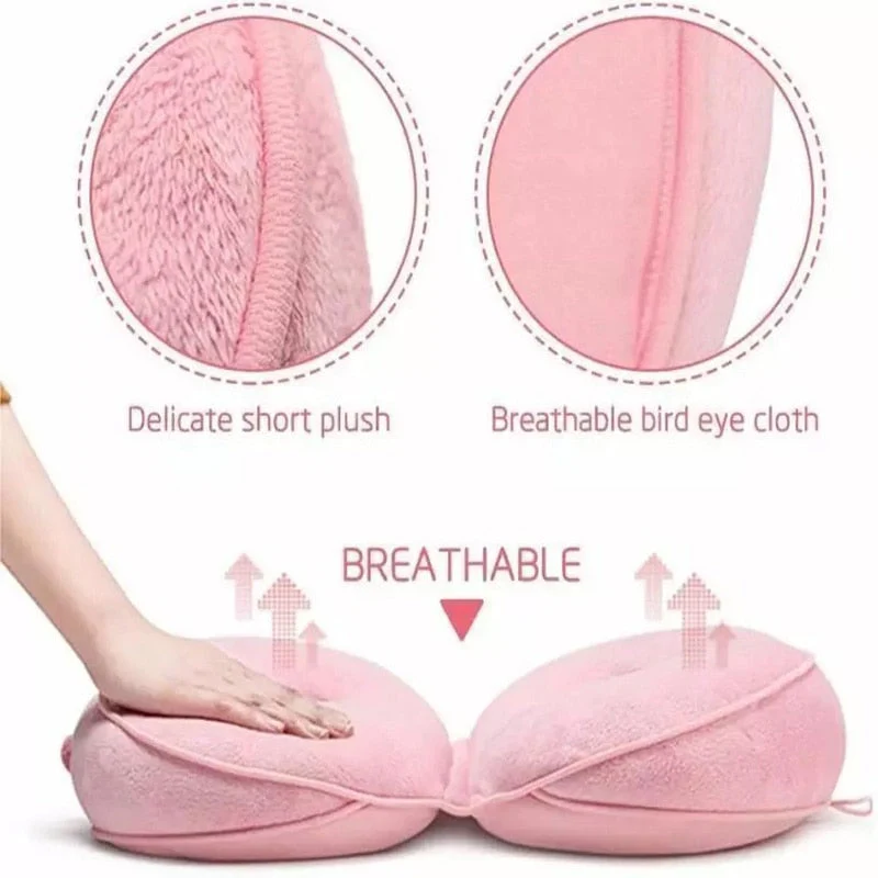 HULIANFU Seat Cushion Multifunctional Dual Comfort Memory Foam of Hip Lift Seat Cushion 8 Colour Beautiful Butt Latex Seat Cushion - Deanwangkt