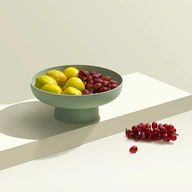 HULIANFU Nordic PP Fruit Storage Rack Basket Candy Plate Home Organizer Kitchen Tool for Vegetable Cookies Storage Trays - Deanwangkt