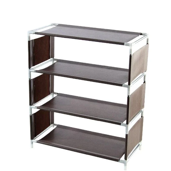 HULIANFU Multi-storey Shoe Rack Multi-functional Organizer Household Cloth Storage Rack Easy To Assemble Dormitory Provincial Space Rack - Deanwangkt