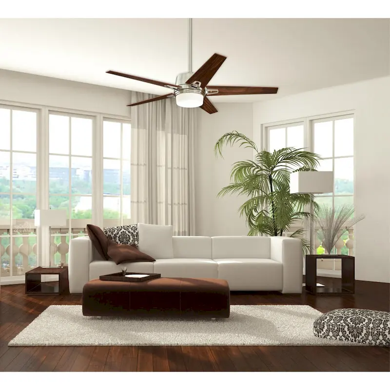 Westinghouse Zephyr 56-Inch Indoor Ceiling Fan with Dimmable LED Light Kit