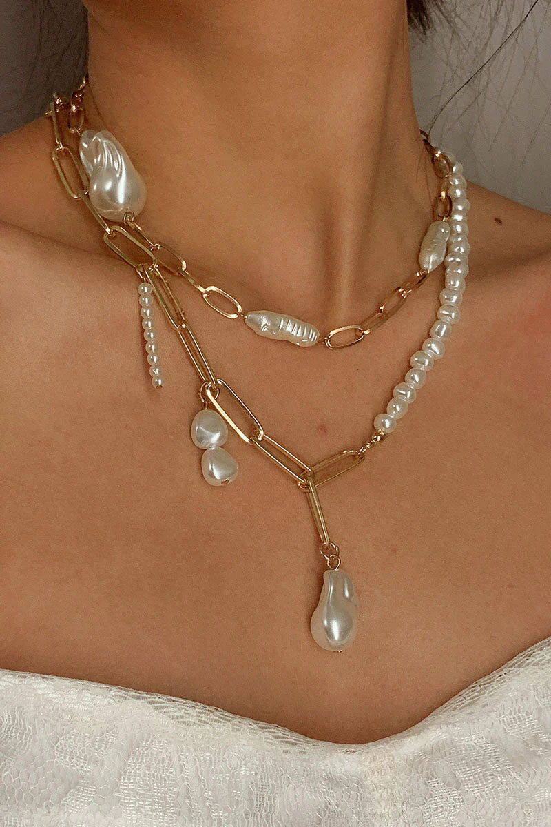hulianfu Fashion Daily Patchwork Necklaces - Deanwangkt