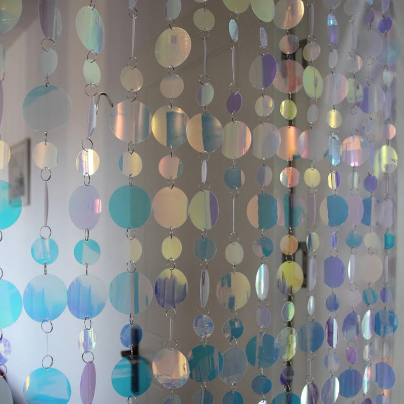 HULIANFU PVC sequins Curtains  Household items partitions Plastic curtain Home supplies Festive wedding decoration - Deanwangkt