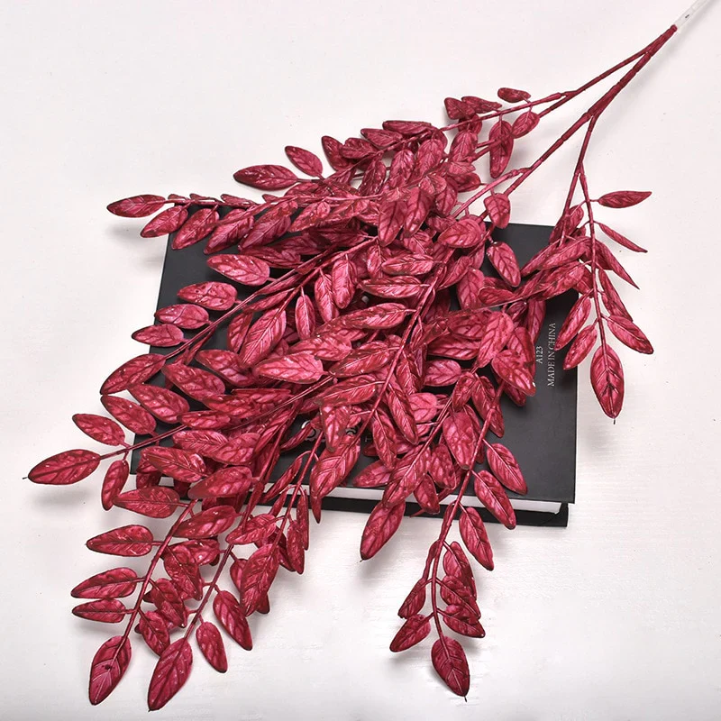HULIANFU Pagoda Tree Artificial Flowers For Home Decoration Accessories Decor Wedding Plants Decorations Festive Party Supplies Garden - Deanwangkt