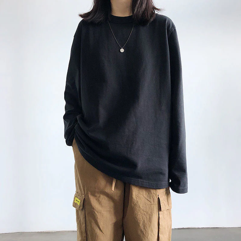 Vintage Punk Style Streetwear Chic V-neck Letter Embroidery Sweatshirt Women Baseball Oversized Tops Harajuku Clothes for Teens - Deanwangkt