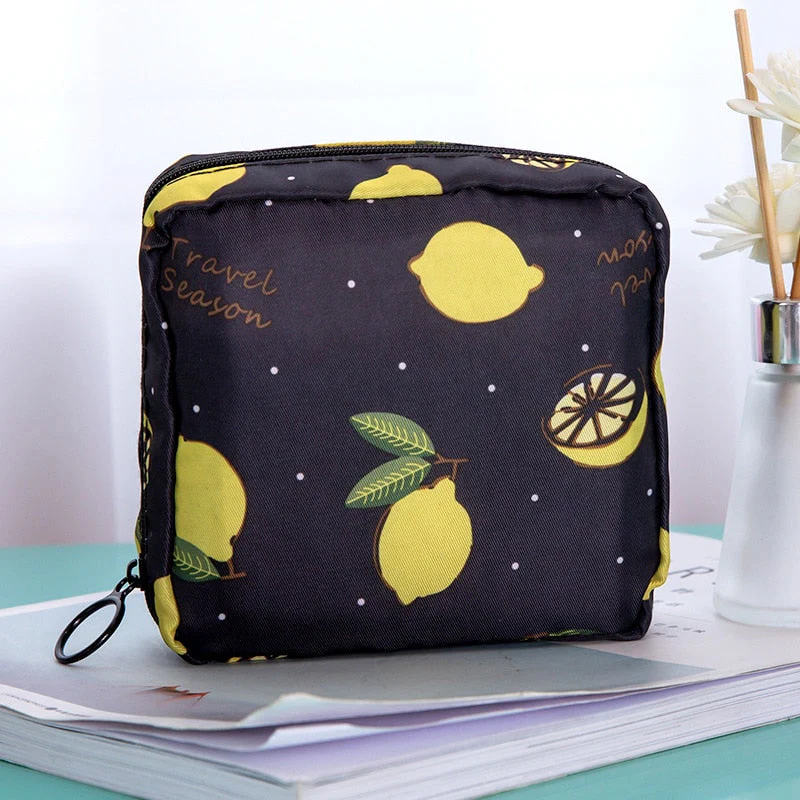 HULIANFU Waterproof Tampon Storage Bag Cute Sanitary Pad Pouches Portable Makeup Lipstick Key Earphone Data Cables Organizer Home Storage - Deanwangkt