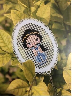 HULIANFU Top Quality 14CT /7ct Clear Plastic Canvas Fabric For Cross Stitch Ornament Ornaments Wind Chimes Bell Windbells, - Deanwangkt