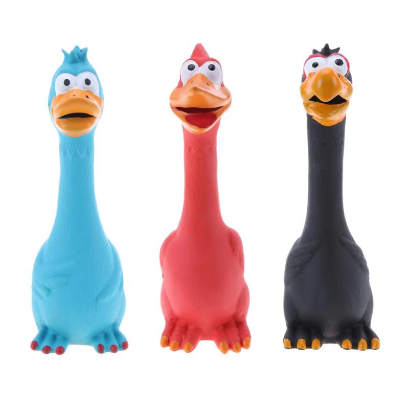 HULIANFU Pets Dog Toys Screaming Chicken Squeeze Sound Toy Dog Squeaker Chew Training Pet Products Resistant Pig Puppies Small Dogs Toys - Deanwangkt